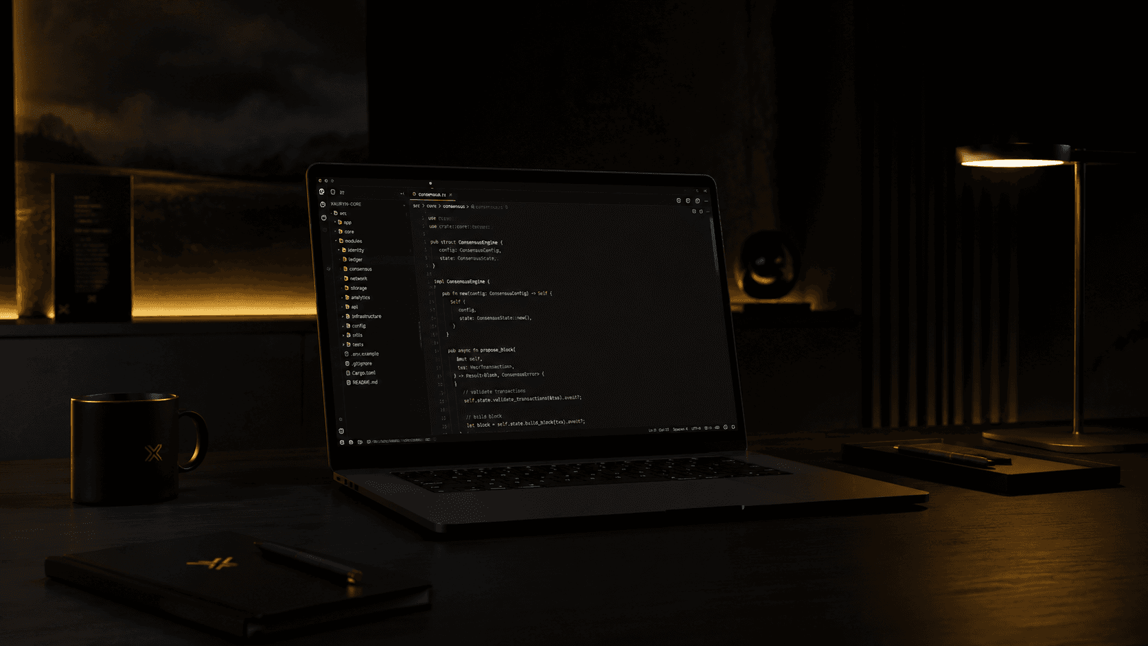 XAURYN mission workspace