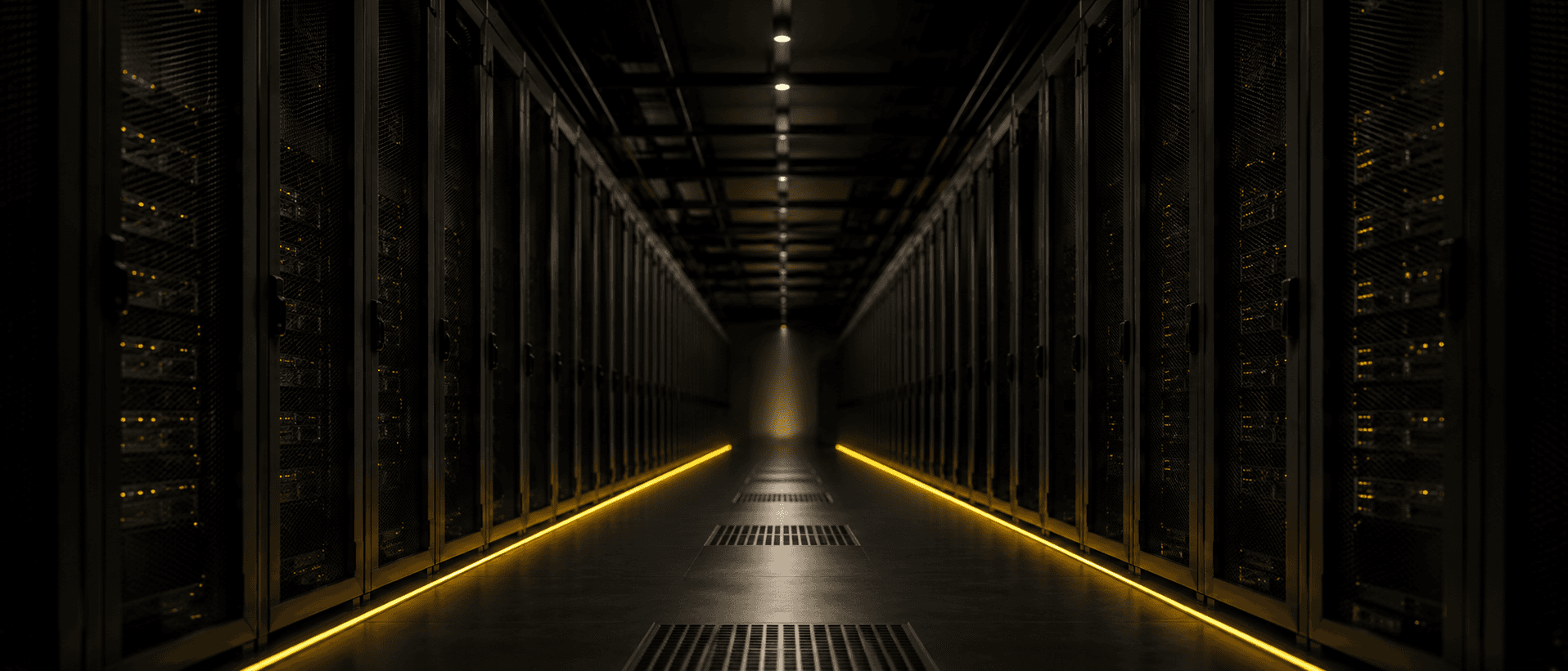 XAURYN server corridor infrastructure